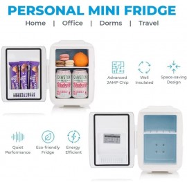 Subcold Classic4 Mini Fridge - Cooler & Warmer | 4 Litre/6 Cans | AC+U