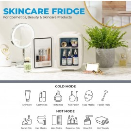 Subcold Classic4 Mini Fridge - Cooler & Warmer | 4 Litre/6 Cans | AC+U