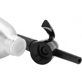 Soda Machine,1L Portable Alloy Homemade Carbonator Seltzer Water Gun M