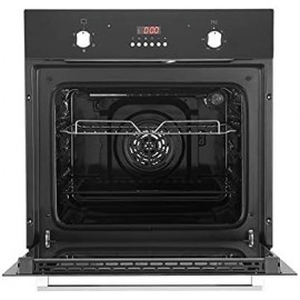 Cookology FOD60BK 60cm Large Built-in Electric True Fan Oven in Black
