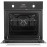 Cookology FOD60BK 60cm Large Built-in Electric True Fan Oven in Black