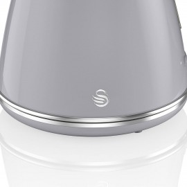 Swan SK19020GRN Retro Jug Kettle, Fast Boil, Easy Pour, 360 Degree Bas