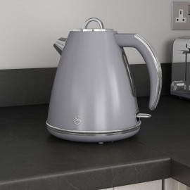 Swan SK19020GRN Retro Jug Kettle, Fast Boil, Easy Pour, 360 Degree Bas