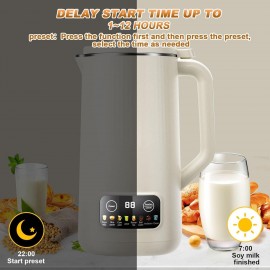 Machine Automatic Nut Milk Maker,Digital Soup Maker,20 Oz Nut Milk Mak