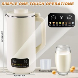 Machine Automatic Nut Milk Maker,Digital Soup Maker,20 Oz Nut Milk Mak