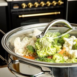 Aspect Round Chafing Dish Buffet Set - 4.5Liter (30Cm Diameter) - Stai