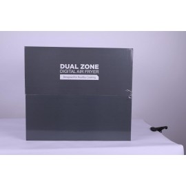 9L Dual Air Fryer with Visual Window, XL Capacity, 2 Drawers, 9-In-1 C