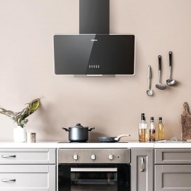 CIARRA CBCB6725 Angled Cooker Hood 60cm with CBCF002X2 Carbon Filters