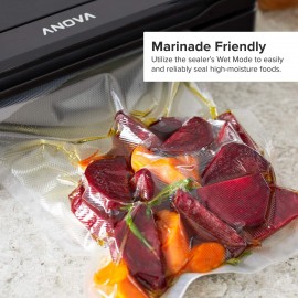 Anova Culinary Precision Vacuum Sealer Pro, Includes 1 Bag Roll, For S