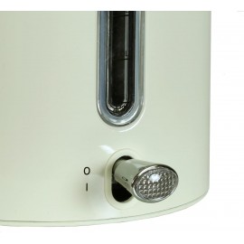 Charles Bentley 1.7L Kettle & 4 Slice Toaster Set Cream & Chrome Fast