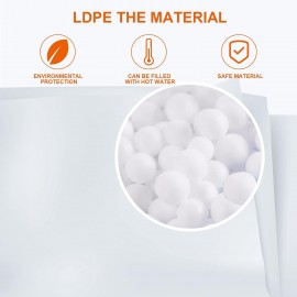 2 Pack Collapsible Water Container with Spigot 2.6 Gallon, Foldable Ca