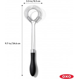 OXO Good Grips Sauce & Gravy Whisk, Black