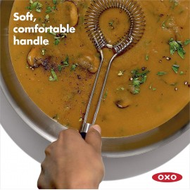 OXO Good Grips Sauce & Gravy Whisk, Black