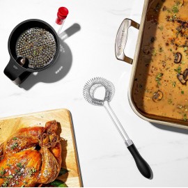 OXO Good Grips Sauce & Gravy Whisk, Black