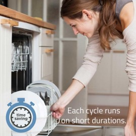 Cookology CBID450 Slimline Freestanding Integrated Dishwasher 45cm wit