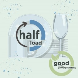 Cookology CBID450 Slimline Freestanding Integrated Dishwasher 45cm wit