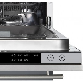 Cookology CBID450 Slimline Freestanding Integrated Dishwasher 45cm wit