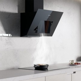 CIARRA Angled Cooker Hood 60cm CBCB6736M 650m³/h Recirculating Ducting