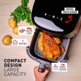 Tefal Easy Fry Max Digital Air Fryer, 5L, 10in1, Uses No Oil, Air Fry,