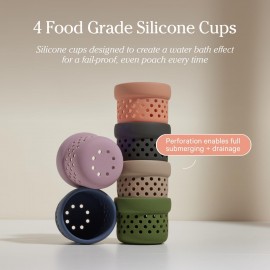 Our Place Silicone Egg Poacher Add-On - Easy-Use Poaching Set | Fail-P