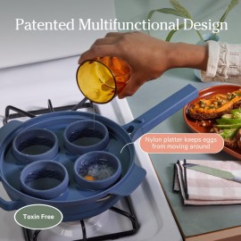 Our Place Silicone Egg Poacher Add-On - Easy-Use Poaching Set | Fail-P