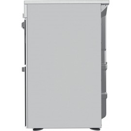 Hotpoint 60cm Double Oven Induction Electric Cooker - Stainless Steel