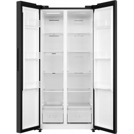 Cookology CSBS460BK 460 Litre Freestanding American Side-by-Side Fridg