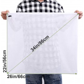 Era Natural Extra Large Brew Bags Reusable, 3 Pack 26x22 Fine Mesh Str