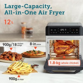 COSORI Air Fryer Oven,12L Large Capacity with 1800W Powerful Dual Heat