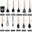 FIOUSY Kitchen Utensil Set, 12 PCS Silicone Cooking Utensils Set with