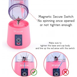 Portable Blender, Personal Size Eletric USB Juicer Cup, Fruit, Smoothi