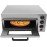 ROMYIX 2000W Electric Pizza Oven, 1 Chamber Commercial Stainless Steel