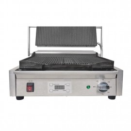 Buffalo Large Ribbed Contact Grill