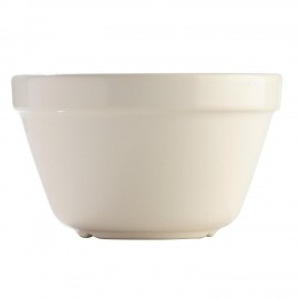 Mason Cash Original White Traditional Stoneware Pudding Basin, 17 cm