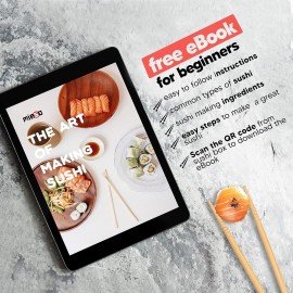 Sushi Making Kit 13 pcs - Easy to Wash kit Includes 2 Sushi Rolling Ma