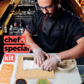 Sushi Making Kit 13 pcs - Easy to Wash kit Includes 2 Sushi Rolling Ma