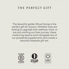 Ancient + Brave - Ritual Scoop - Measuring Spoon - Gold Colour Finishe