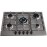 SIA 70cm Stainless Steel 5 Burner Gas Hob And Extractor Chimney Cooker