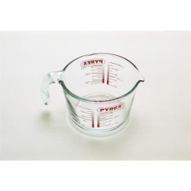 Pyrex Glass Measuring Jug, Transparent, 1 Litre