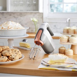 Breville HeatSoft Electric Hand Mixer | Warms Butter for Better Result
