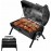 MAISON HUIS Adjustable Portable Charcoal Grill Multi-functional Metal