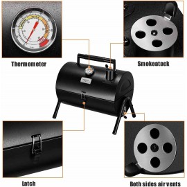 MAISON HUIS Adjustable Portable Charcoal Grill Multi-functional Metal