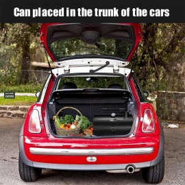 MAISON HUIS Adjustable Portable Charcoal Grill Multi-functional Metal