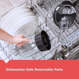 BLACK+DECKER PowerCrush Countertop Blender, BL1230SG, 6-Cup Glass Jar,