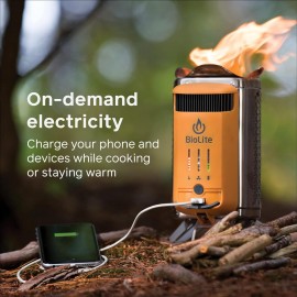 BioLite Campstove Wood Burning Electricity Generating & USB Charging C