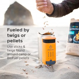 BioLite Campstove Wood Burning Electricity Generating & USB Charging C