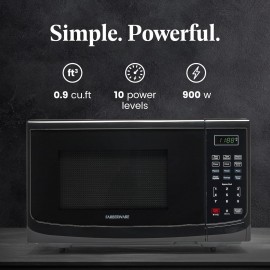 Farberware Countertop Microwave 900 Watts, 0.9 Cu. Ft. - Microwave Ove