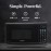 Farberware Countertop Microwave 900 Watts, 0.9 Cu. Ft. - Microwave Ove