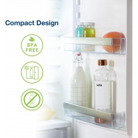 LAICA Sparkling Water Maker Machine with 1L PET Bottle, Variable Manua