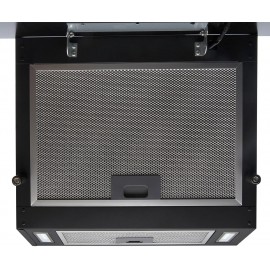 SIA TAG90BL 90cm Black Angled Touch Control Cooker Hood Extractor & 3m